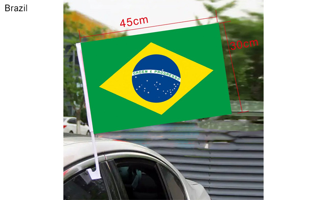 Image of $15.99 for a Country Car Flag - 45 x 30cm (a $21.99 Value)
