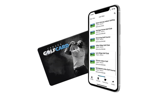 Image of $58.80 for One Canada Golf Card with Offers from Over 600 Courses (an $84.70 Value)