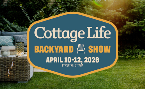 $20 for 2 Tickets to the Ottawa Cottage Life & Backyard Show + BONUS Magazine Subscription