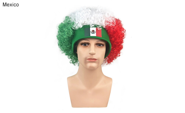 Image of $24.95 for a Football Fan Wig with Headband (a $40 Value)