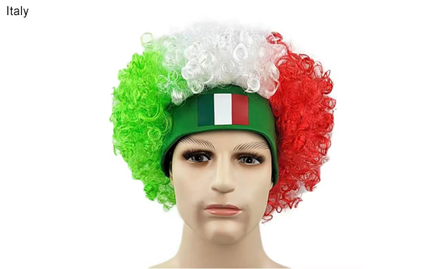 Image of $24.95 for a Football Fan Wig with Headband (a $40 Value)