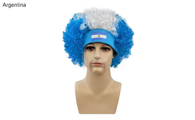 Image of $24.95 for a Football Fan Wig with Headband (a $40 Value)