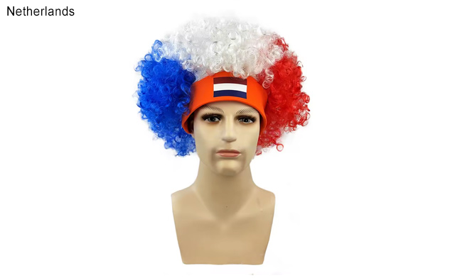 Image of $24.95 for a Football Fan Wig with Headband (a $40 Value)