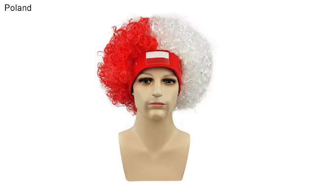 Image of $24.95 for a Football Fan Wig with Headband (a $40 Value)