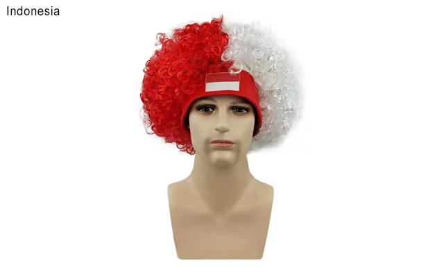 Image of $24.95 for a Football Fan Wig with Headband (a $40 Value)