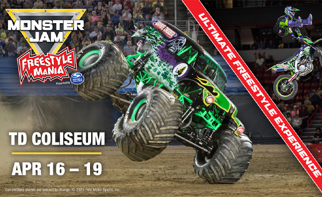 Image of Up to 20% Off Tickets to Monster Jam Freestyle Mania - Use Unlock Code: 26MJ2F