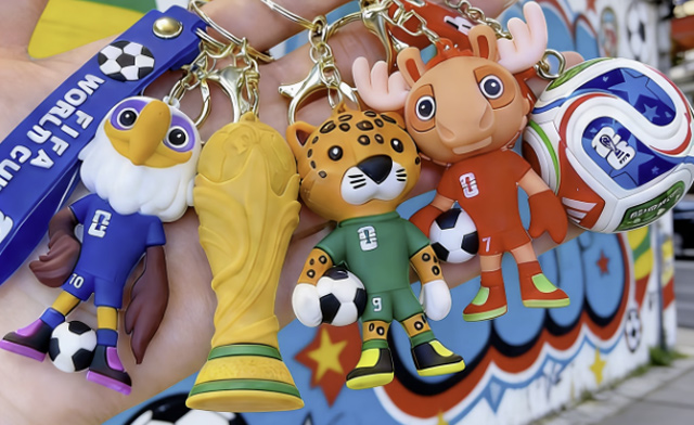 Image of $22.99 for a 5-Piece Soccer Tournament Keychain Set (a $30 Value)