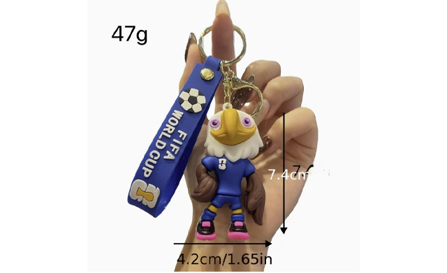 Image of $22.99 for a 5-Piece Soccer Tournament Keychain Set (a $30 Value)