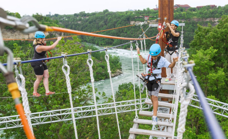 $27 & Up for Adventure Courses at Wildplay Niagara Falls