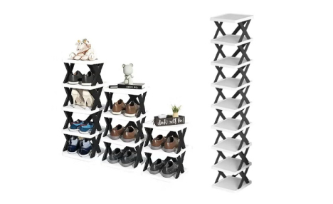 $19.95 for a 9-Tier Shoe Rack (a $44.99 Value)