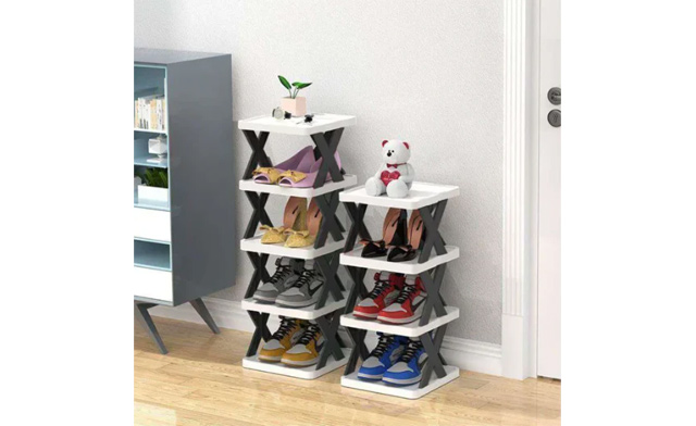 Image of $19.95 for a 9-Tier Shoe Rack (a $44.99 Value)