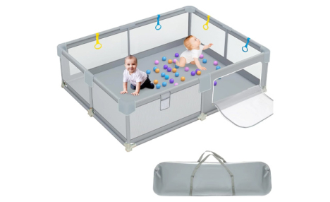 $74.95 for a Mesh Baby Playpen (a $109.99 Value)