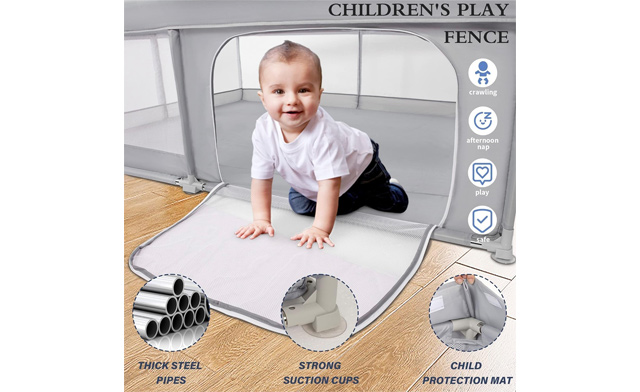 Image of $74.95 for a Mesh Baby Playpen (a $109.99 Value)