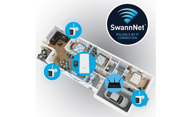Image of $379.99 for a Swann AllSecure 3-Camera 4K Wireless Security System (a $699.99 Value)