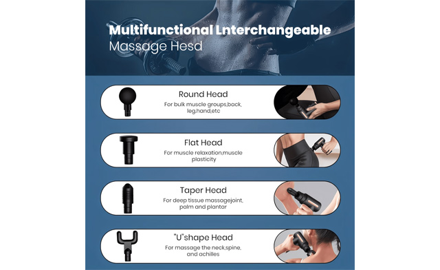 Image of $18.99 for a Deep Tissue Massage Gun (a $41.99 Value)