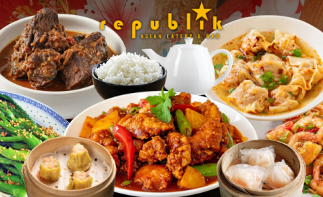$20 for $40 Worth of Food and Drinks + a $20 Gift Card at Republik (2 Locations)
