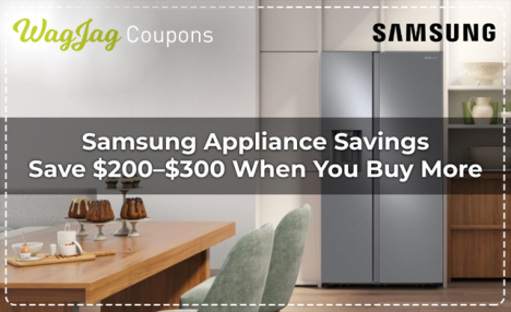 Save on Samsung Appliances & Smart Home Tech — Up to $300 Off