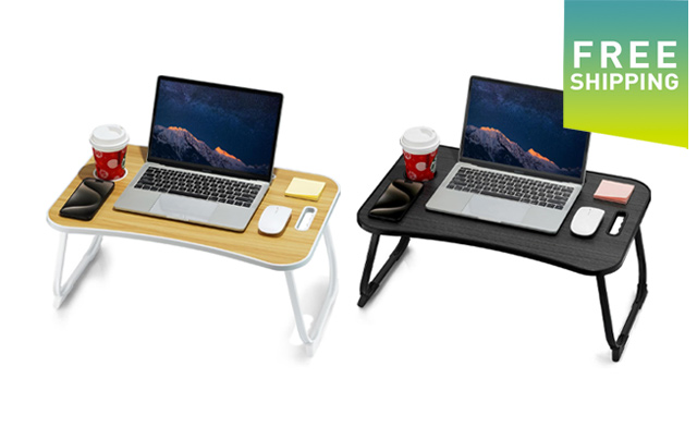 Image of $28.95 for a Foldable Laptop Bed Desk (a $59.99 Value)