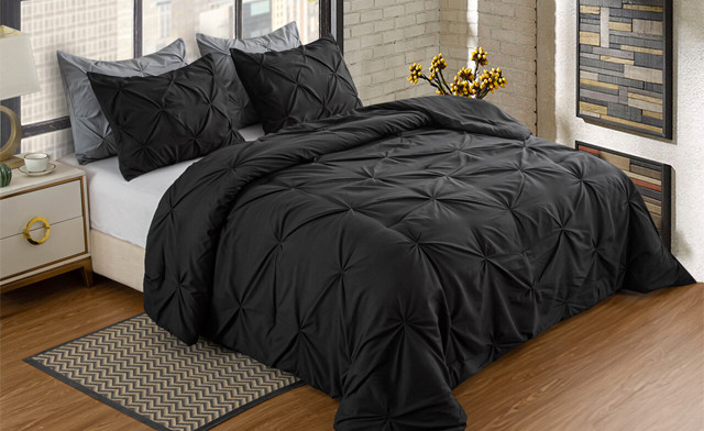 Image of $35.90 & Up for a Pintuck Comforter Set