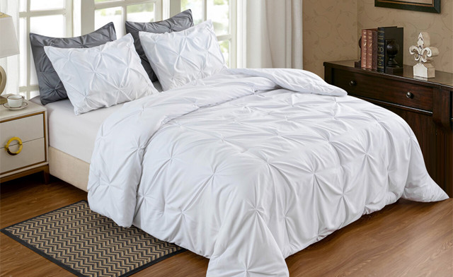 Image of $35.90 & Up for a Pintuck Comforter Set
