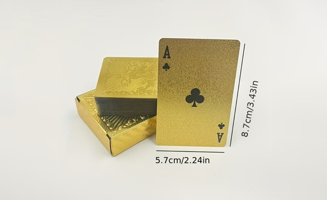 Image of $21.95 for a 2 Sets of Gold Dragon Playing Cards (a $34.99 Value)