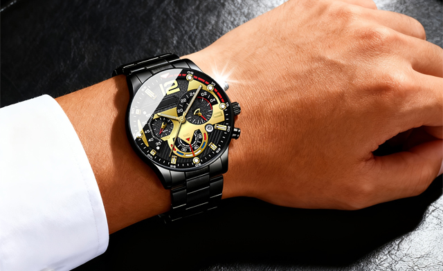 Image of $28.95 for a Men’s Wallet and Watch Set (a $79.99 Value)