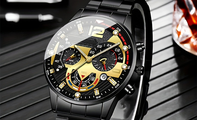 Image of $28.95 for a Men’s Wallet and Watch Set (a $79.99 Value)