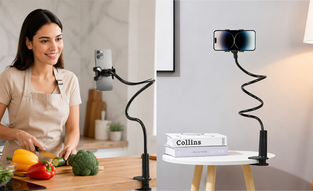 Image of $20.95 for an Adjustable Gooseneck Phone Holder (a $34.99 Value)