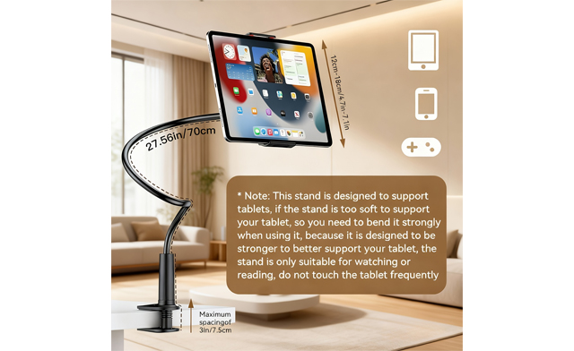 Image of $20.95 for an Adjustable Gooseneck Phone Holder (a $34.99 Value)