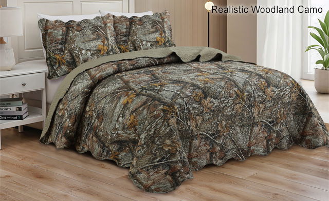 Image of Up to 65% off an Elegant Pinsonic Printed Reversible Quilt Set