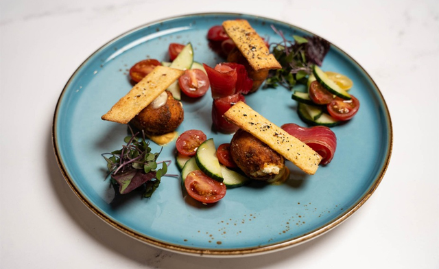 Image of $89 for a 3-Course Dinner for Two with Wine at Plush Cafe & Bar