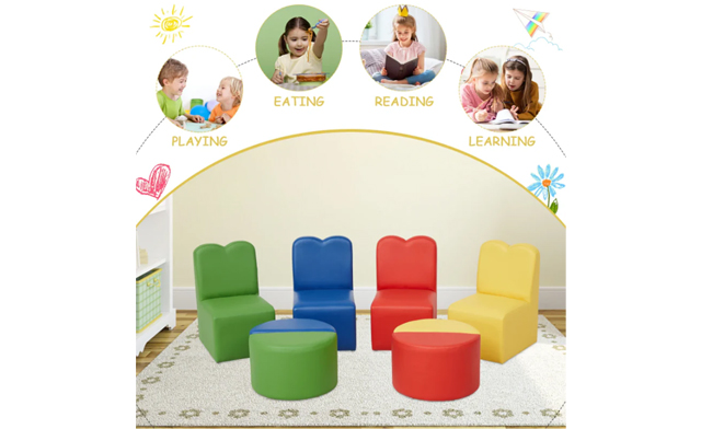 Image of $199.95 for an 8-Piece Toddler Sofa Couch (a $289 Value)