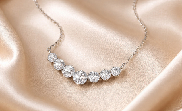 Image of $39.99 for a 1-Carat Moissanite Necklace (a $99.99 Value)