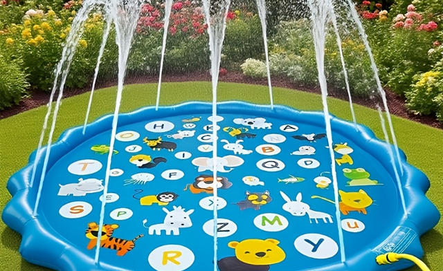 Image of $25.99 for a Kid’s Inflatable Sprinkler Pad (a $49.99 Value)