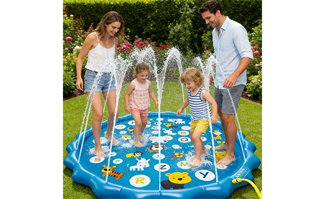Image of $25.99 for a Kid’s Inflatable Sprinkler Pad (a $49.99 Value)