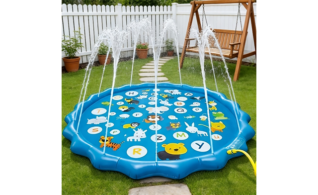 Image of $25.99 for a Kid’s Inflatable Sprinkler Pad (a $49.99 Value)