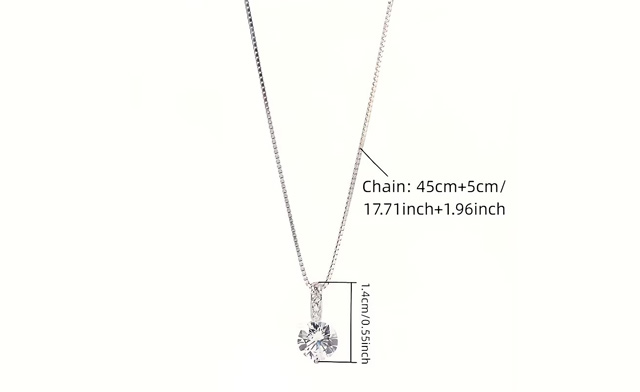 Image of $19.95 for a Geometric Teardrop Necklace (a $39.99 Value)