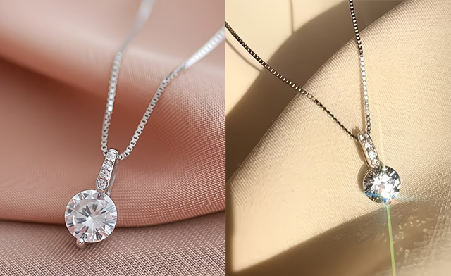 Image of $19.95 for a Geometric Teardrop Necklace (a $39.99 Value)