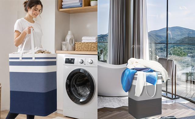 Image of $27.99 for a Foldable Laundry Basket (a $37.95 Value)