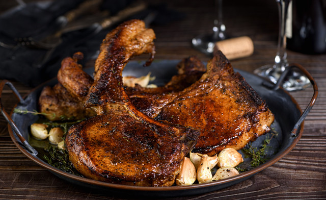 Image of PRICE DROP! $44.99 for 10 lbs of Bone-In Pork Chops (an $85 Value)