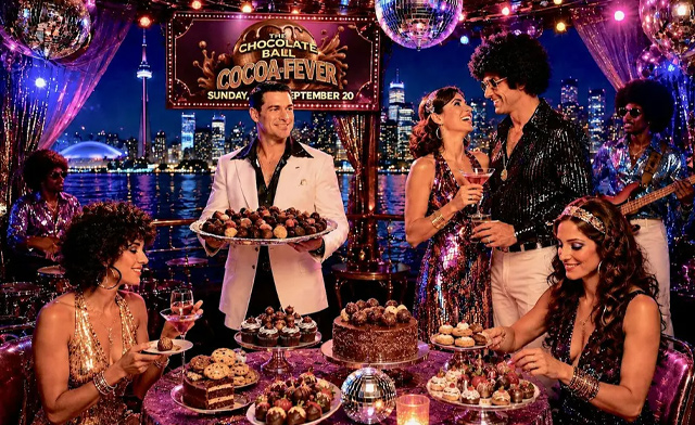 Image of $149 for a Ticket to The Chocolate Ball Sunset Chocolate Cruise: September 20, 2026