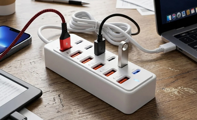 Image of $19.95 for a 12-Port USB Fast Charging Station (a $28.99 Value)