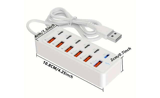 Image of $19.95 for a 12-Port USB Fast Charging Station (a $28.99 Value)