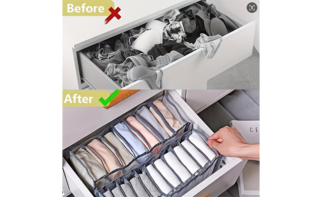 Image of $16.95 for a 3-Piece Drawer Organizer Set (a $21.99 Value)