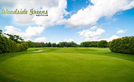 $89.27 for Golf for 2 with Power Cart & Same-Day Replay at Woodside Greens Golf Club