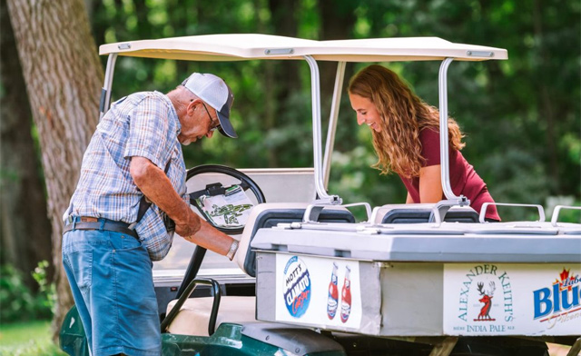 Image of $89.27 for Golf for 2 with Power Cart & Same-Day Replay at Woodside Greens Golf Club