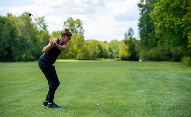 Image of $89.27 for Golf for 2 with Power Cart & Same-Day Replay at Woodside Greens Golf Club