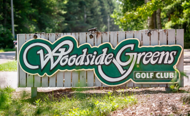 Image of $89.27 for Golf for 2 with Power Cart & Same-Day Replay at Woodside Greens Golf Club