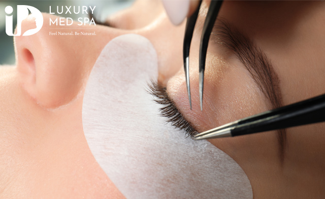 Image of $55 for a Classic Set of Eyelash Extensions at ID Luxury Med Spa