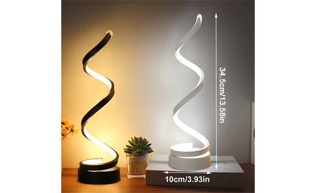 Image of $21.95 for Spiral Bedside LED Lamp (a $39.99 Value)